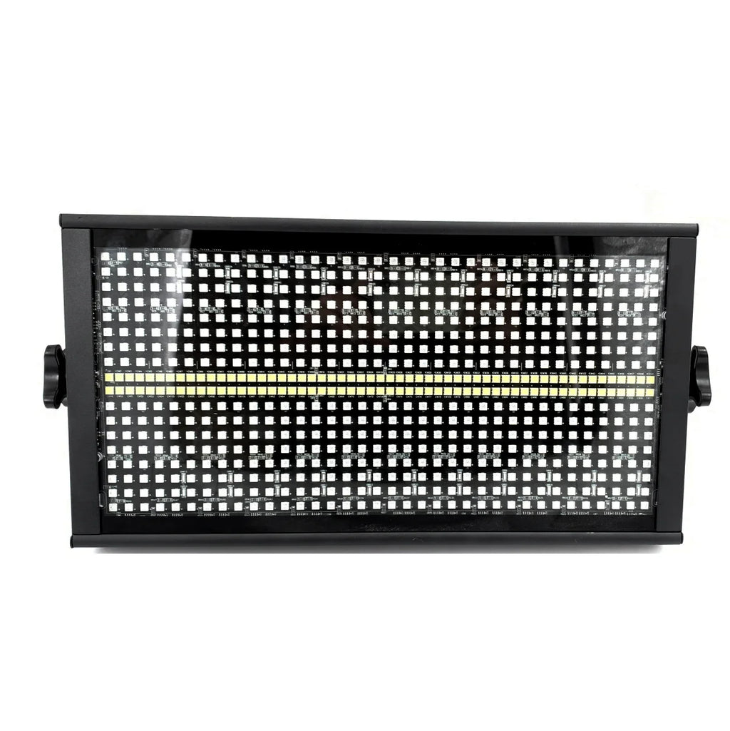 2PCS  200W LED Strobe Light Super Bright RGBW 4in1 48 Partition White 8000K DMX  Dj Wash Bar Strobe Stage Lighting Effects