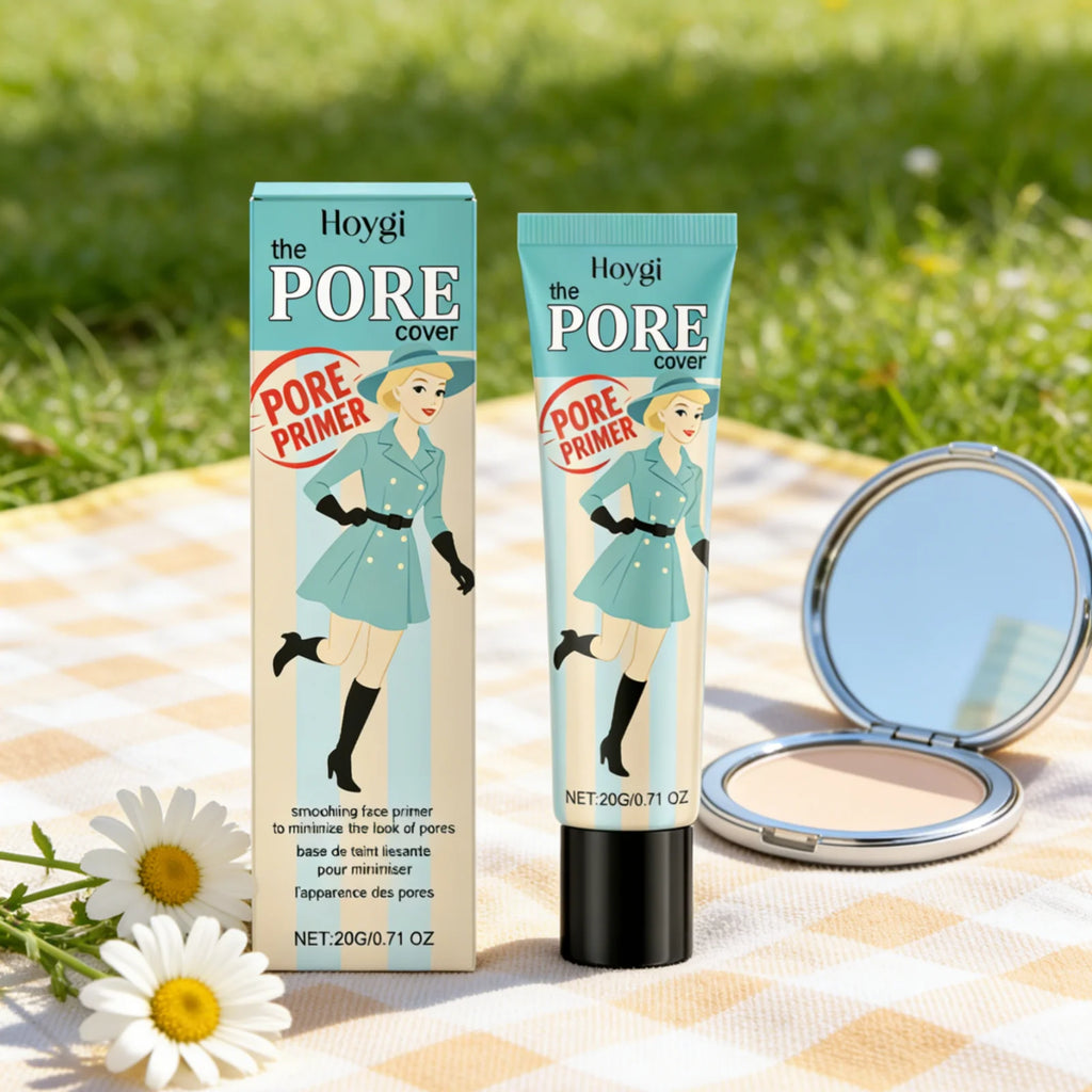 Tidesmit face primer texture close-up showing fine smoothing formula for long-lasting oil control and pore reduction