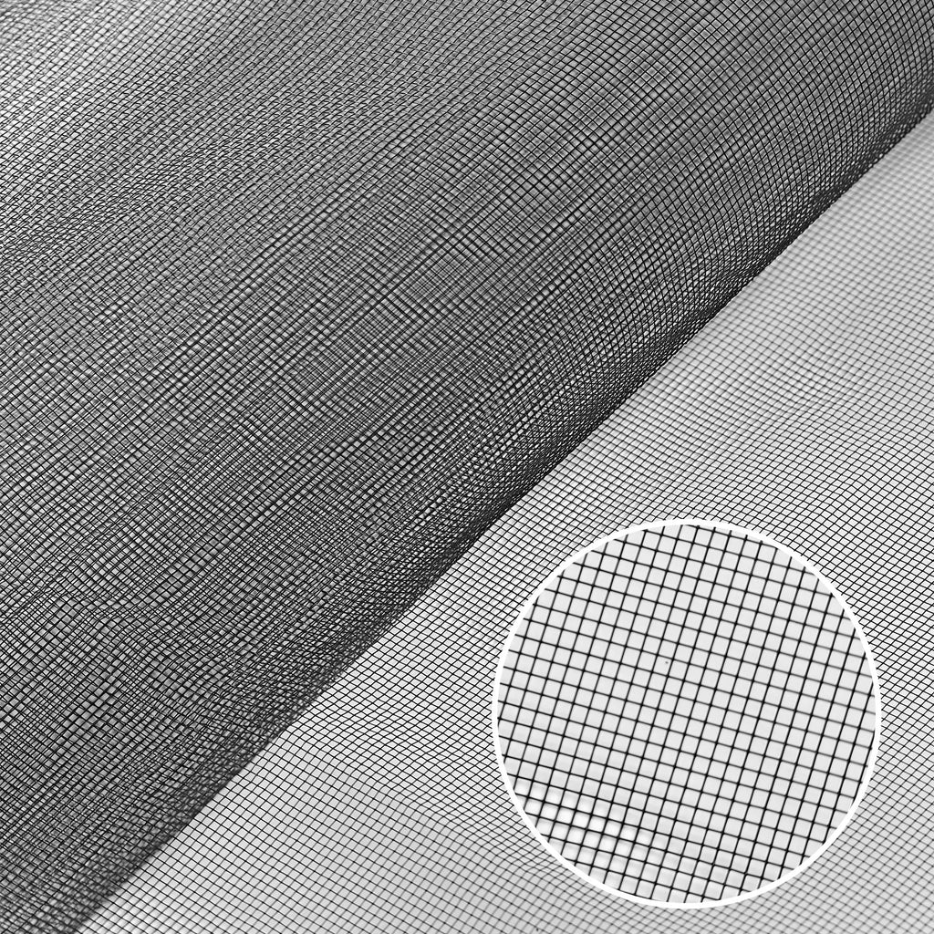 Black Anti-mosquito Window Screens Window Mosquito Net Self-adhesive Mesh Anti Insect Air Tulle Invisible Mosquitoes And Flies