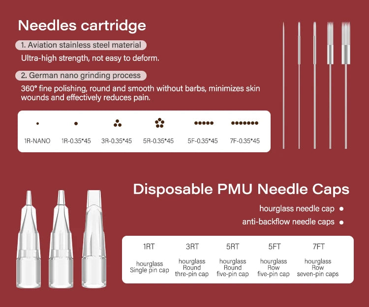 Professional PMU Machine Kit - Permanent Makeup Device for Precision Work Permanent Makeup Machines Tidesmit