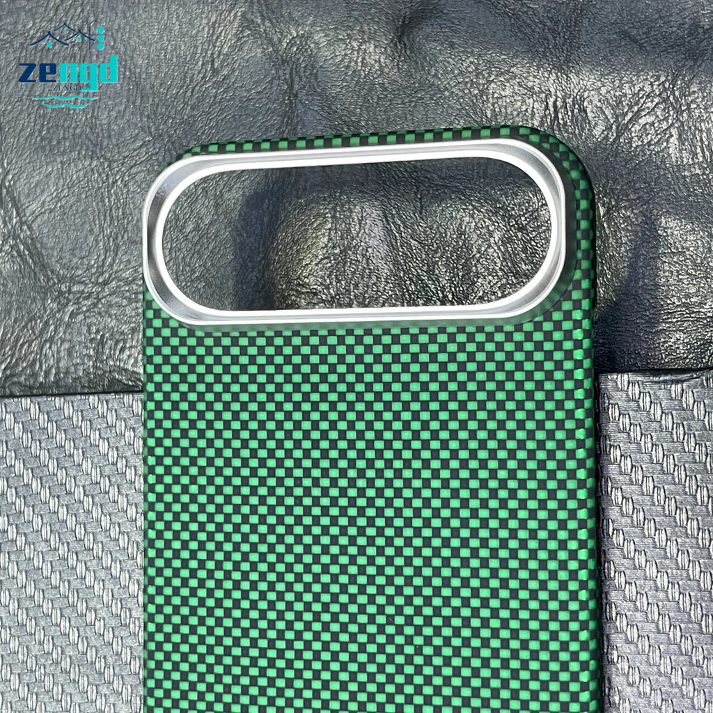 iPhone 17 Pro Max Aramid Fiber Magnetic Case – Slim Shock Protection Tidesmit