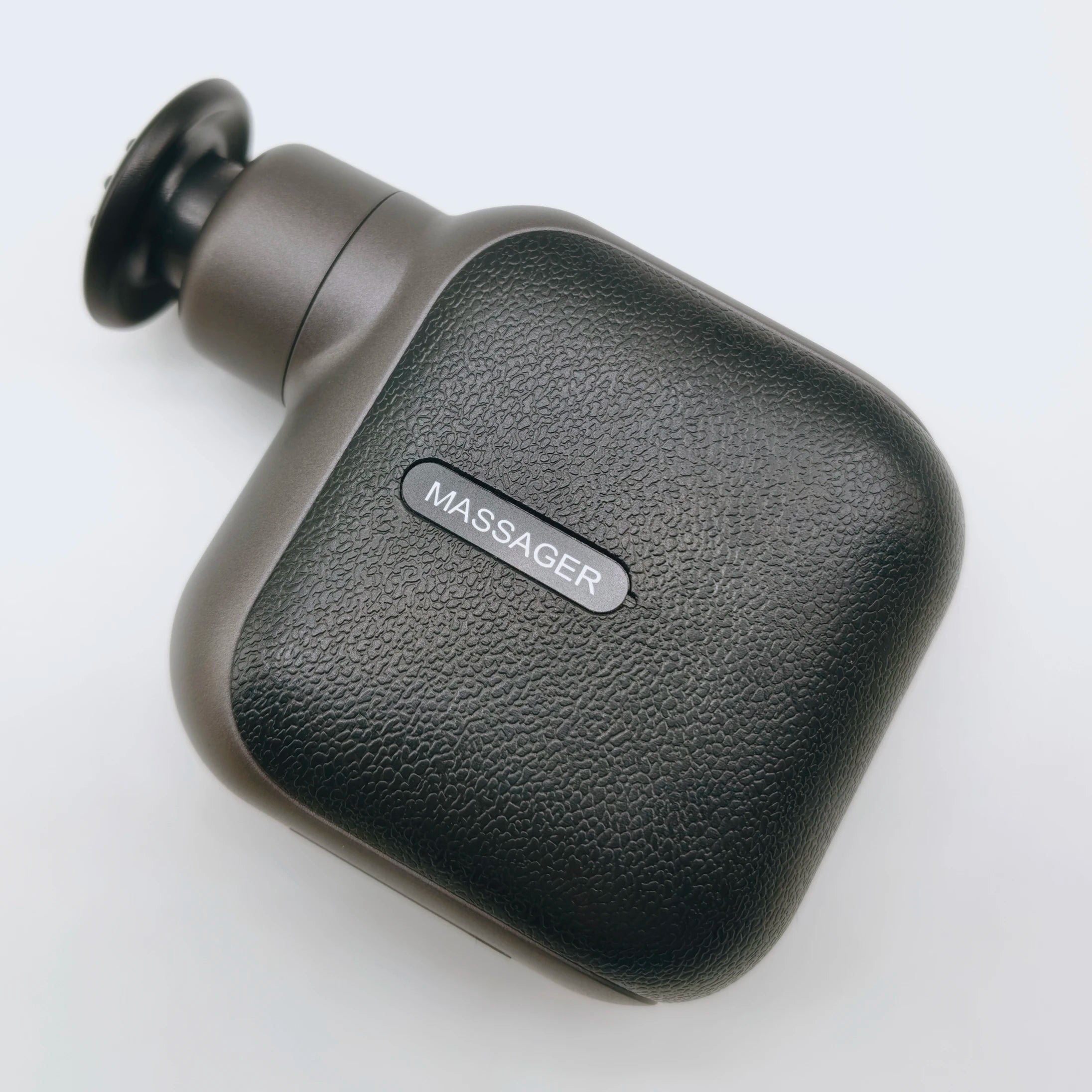 Mini Deep Tissue Massage Gun - Portable Wellness Therapy Device Relaxation Treatment grey Type C Charge Tidesmit