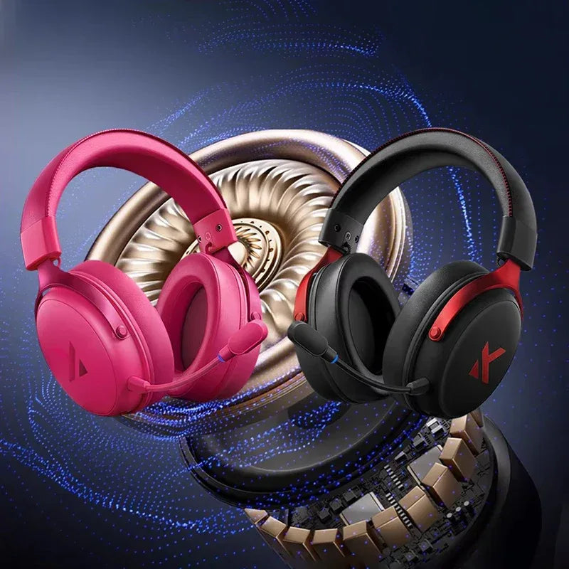 Tidesmit V9 Pro Wireless Gaming Headset Noise Canceling Tri-Mode Tidesmit