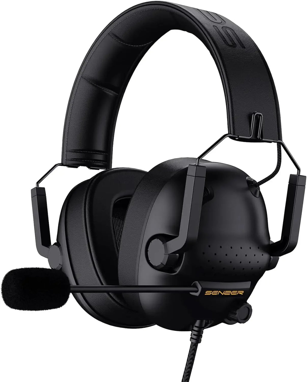 Wireless Gaming Headset for PC PS5 Xbox - Tidesmit 01 Black Black Tidesmit