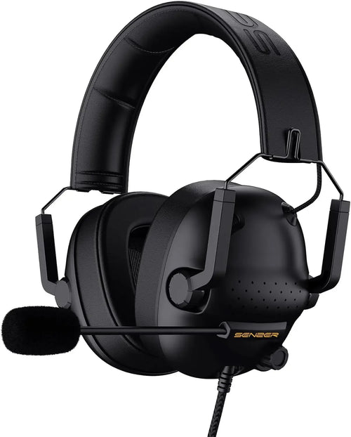 Wireless Gaming Headset for PC PS5 Xbox - Tidesmit 01 Black Black Tidesmit