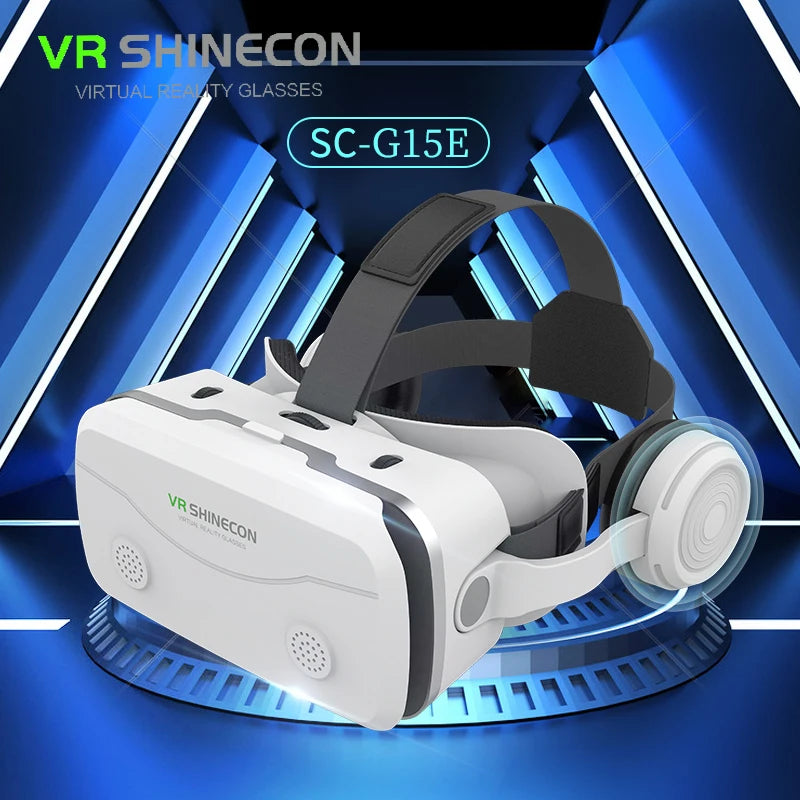 VR Headset for Smartphones - Immersive 3D Glasses with Remote Controller Tidesmit