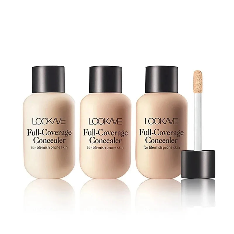 Tidesmit full cover liquid concealer cream for dark circles and face makeup in 12ML hydrating waterproof formula