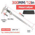 Metal Caliper Digital Pachometer Professional Vernier Caliber Measuring Tools Woodworking Thickness Gauge Depth Electronic Ruler