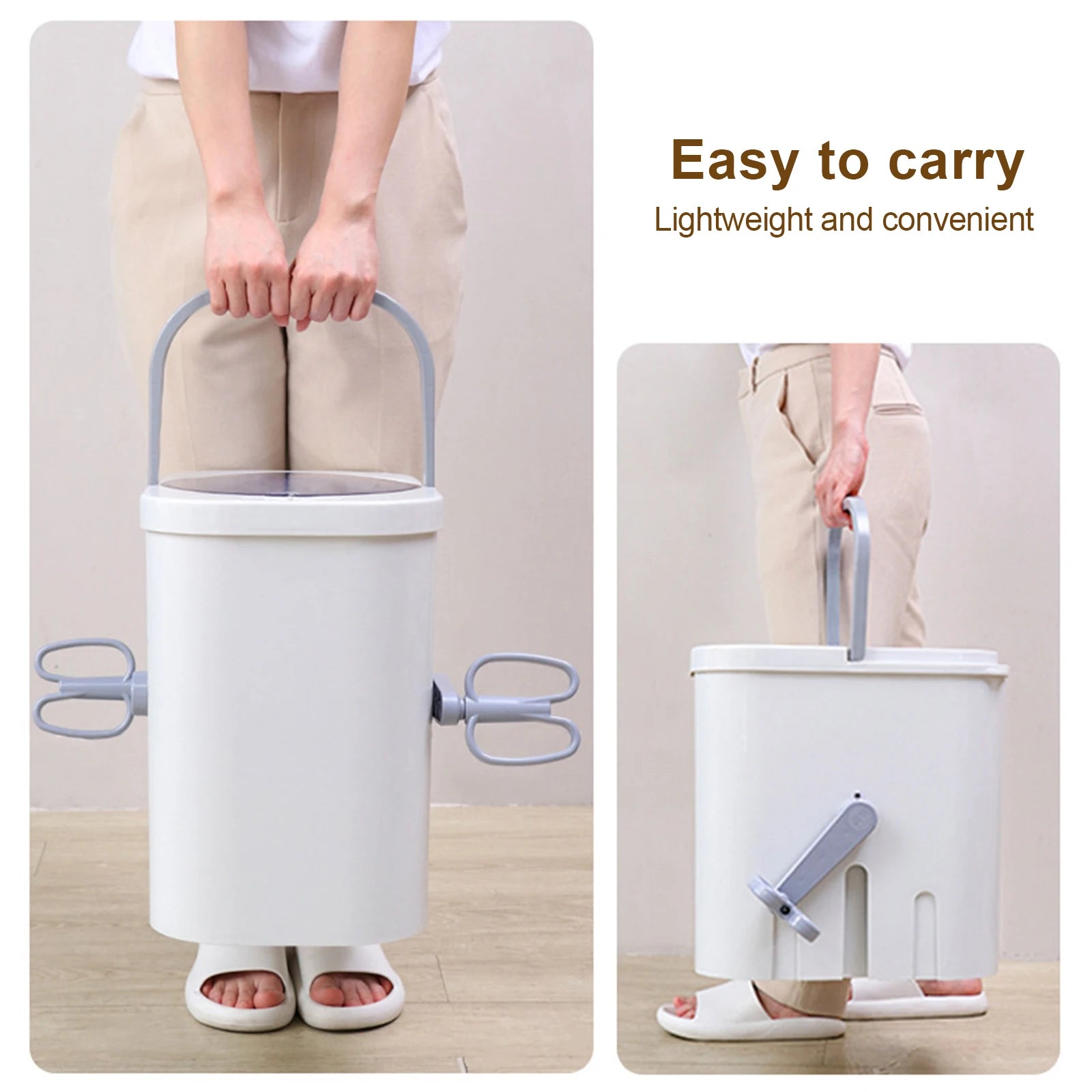 Tidesmit portable manual clothes washer features a convenient drain hose, perfect for RV camping and small apartments.
