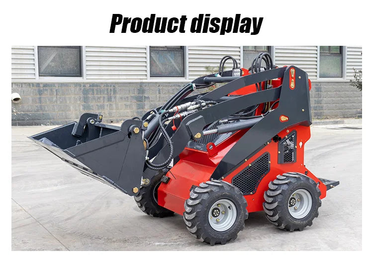 Custom Cheap Mini Skid Steer Loader Manufacturing Mini Skid Steer Loader for Sale