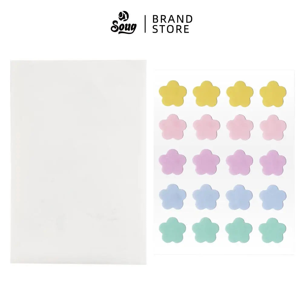 20/60pcs Hydrocolloid Acne Patches Flower Shape Pimple Patch For Face Spot Treatment Stickers For Overnight Makeup