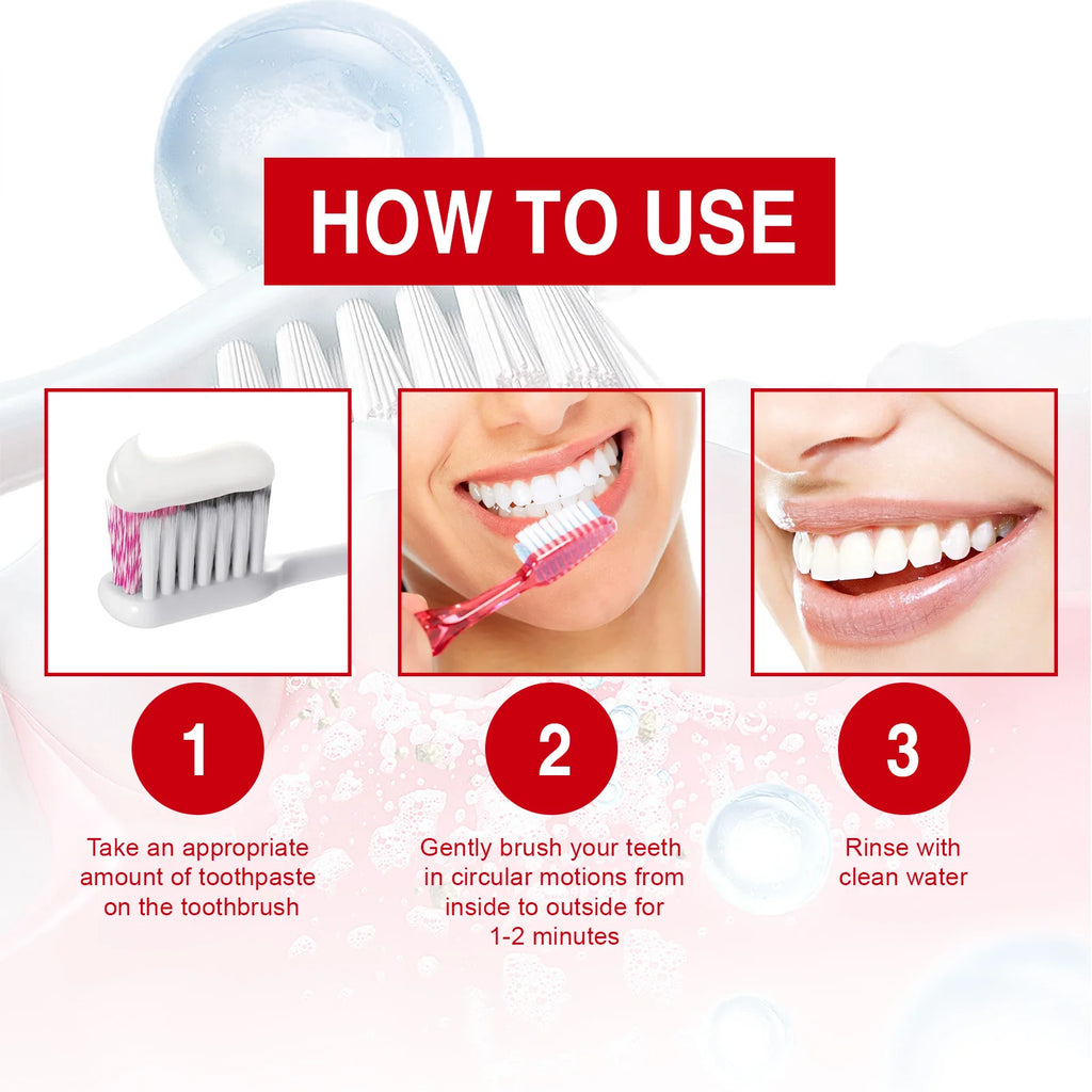 Tidesmit SP-6 Probiotic Whitening Toothpaste for plaque removal and dental cavity prevention in 120g tube
