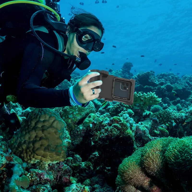 Samsung Galaxy Waterproof Diving Case with Bluetooth Remote Control Tidesmit