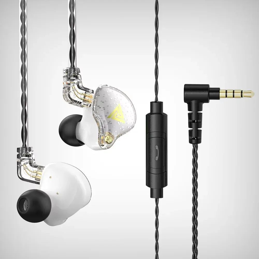 Tidesmit AK6 Pro Wired Earbuds with Microphone Noise Cancelling AK6 Pro White Tidesmit