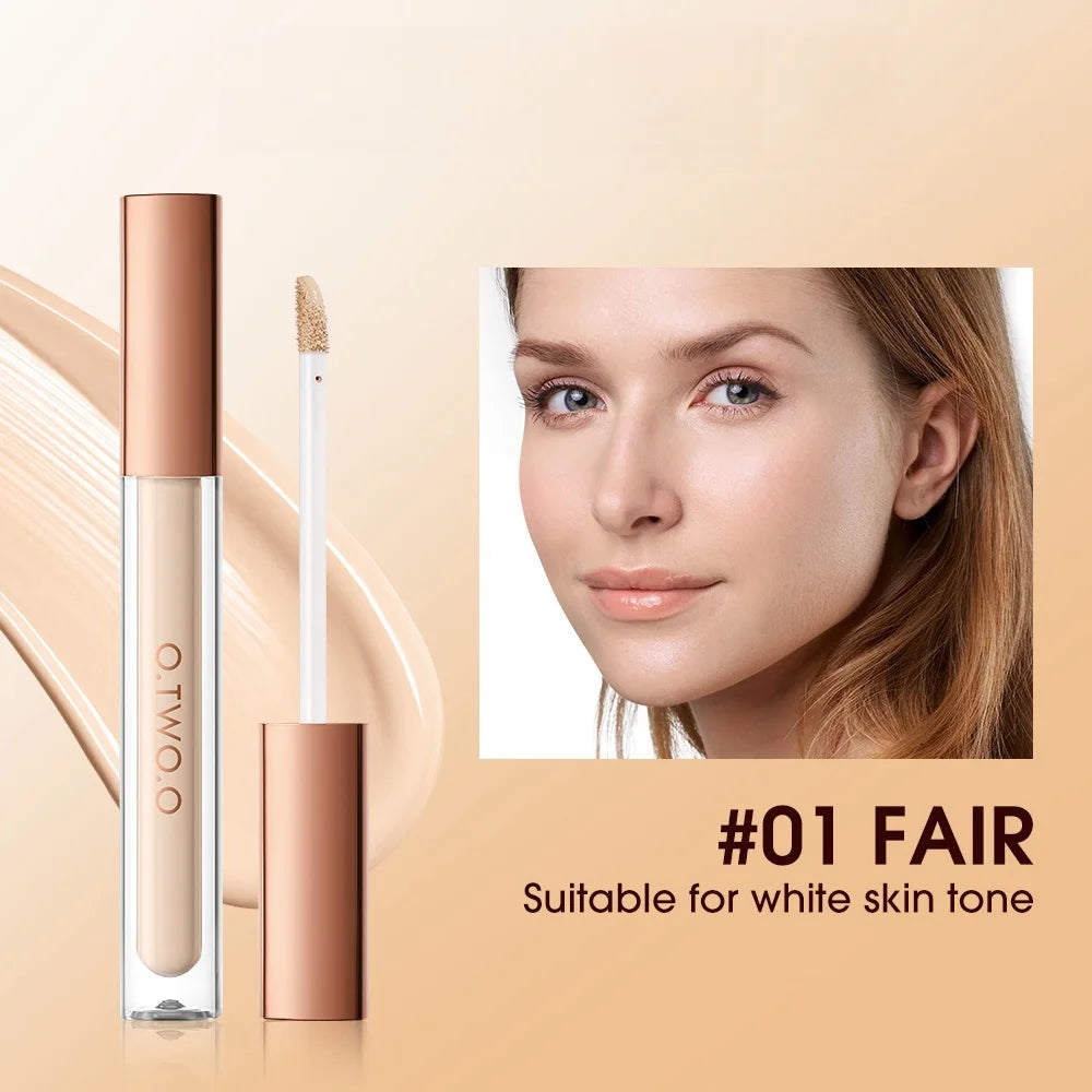 Tidesmit matte concealer texture close-up for covering dark circles waterproof face makeup base