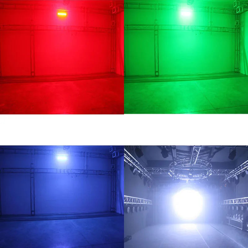 100W LED Strobe light Sound/Adjustable speed/Auto Control LED White Flash Light Disco Party Home Music Show Stage Projector
