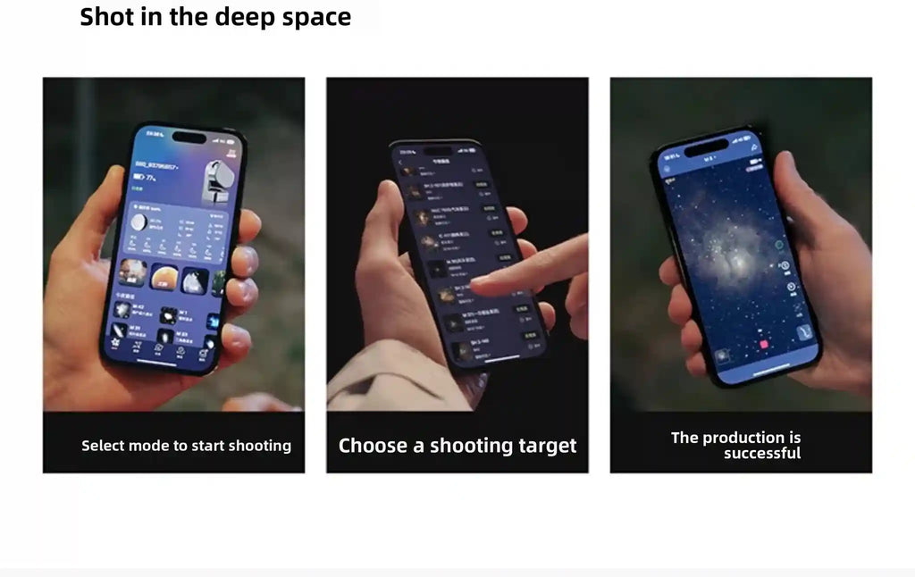 Seestar S50 Smart Telescope | All-In-One Digital Stargazing Kit Tidesmit