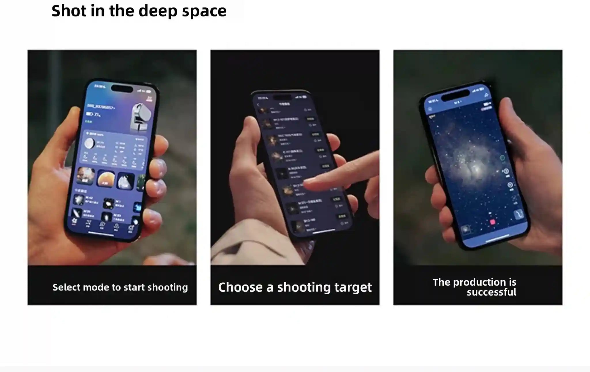 Seestar S50 Smart Telescope | All-In-One Digital Stargazing Kit Tidesmit