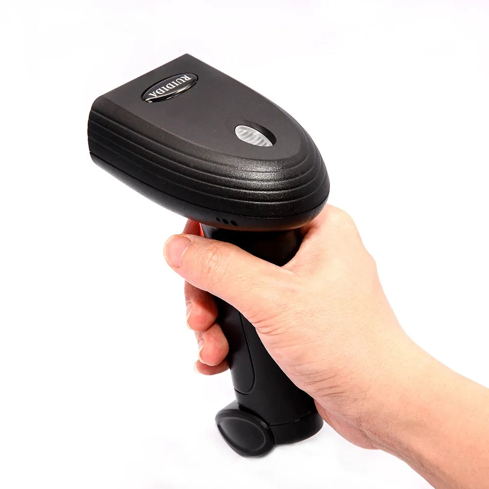 Handheld QR Code Scanner 1D 2D Wired Barcode Scanner or Wireless Bar code Scanner or Bluetooth Code Reader for PDF417 DataMatrix