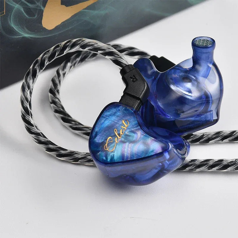 Kinera Celest Wyvern IEMs | 10mm LCP Driver HiFi Wired Earphones | Tidesmit Tidesmit