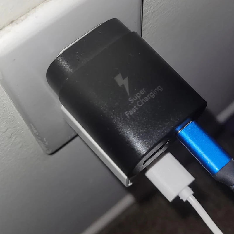 Samsung 25W USB-C Fast Charger Adapter - EU & US Plug Options Tidesmit