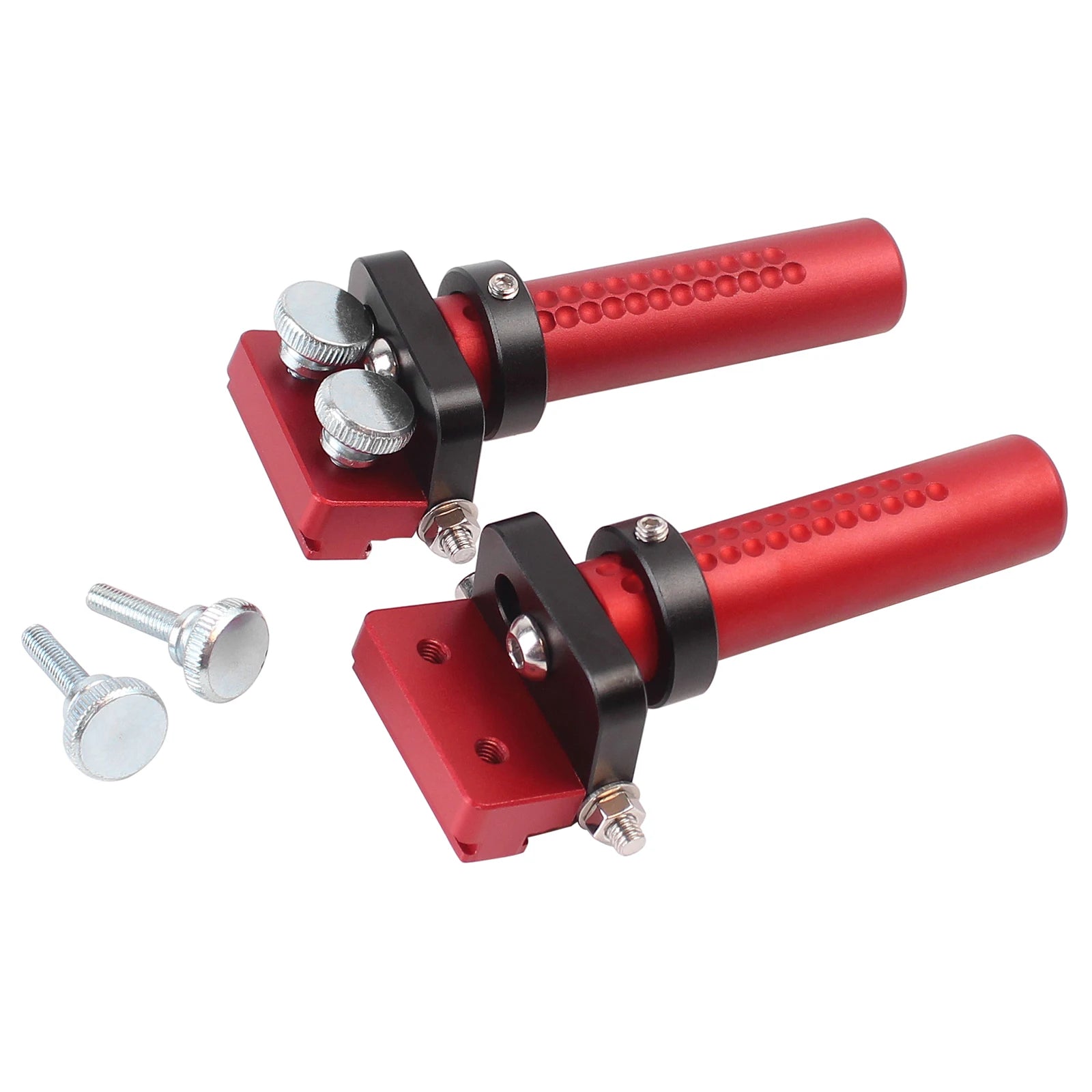1/2Pcs Carpenter Workbench Hinge Dogs - For Track Saw Guide Rail Circular Guide Rail, For 19/20mm Dog Hole Height Adjustable