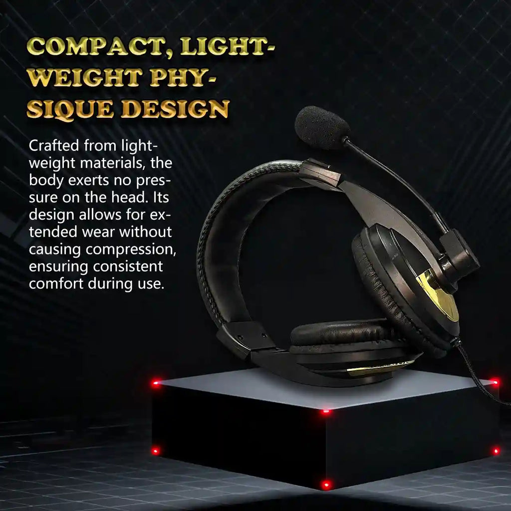 Wired Gaming Headphones with Microphone - Over-Ear PC Headset Tidesmit