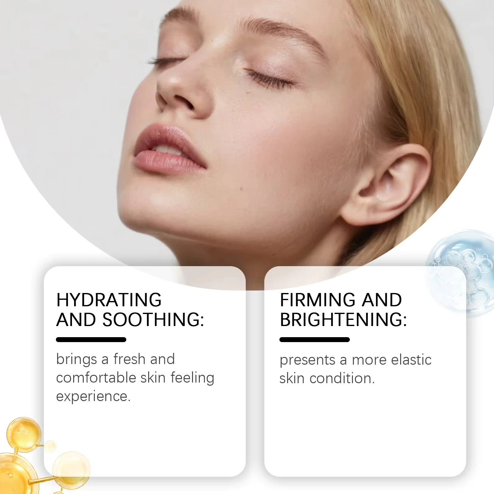 Collagen Anti-Wrinkle Essence Set for hydrating, firming, and pore-cleaning skincare for a radiant, youthful complexion.