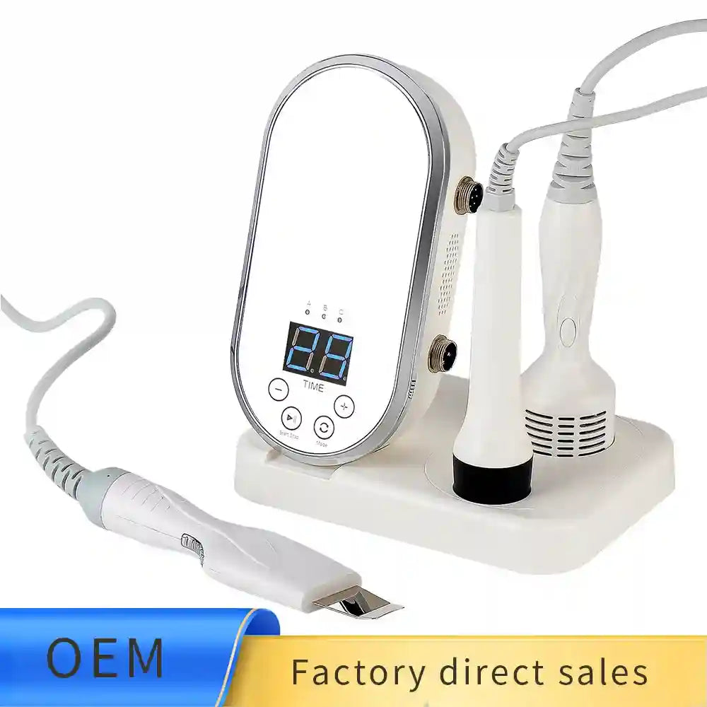 RF Skin Tightener Facial Massager | Ultrasonic Wrinkle Tool with Heat Eye Massage Instrument Tidesmit