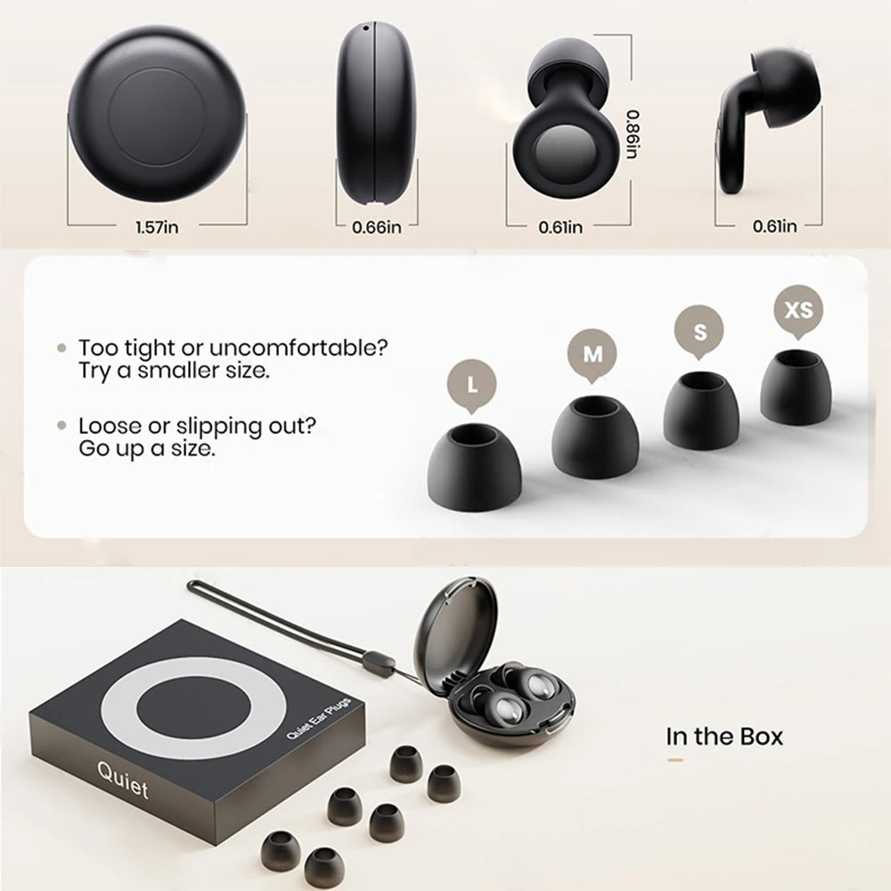 Silicone Ear Plugs Sleeping Earplugs Noise Reduction Waterproof Ear Plug for Swimming Ear Plug Protection Earplugs Set Oordopjes