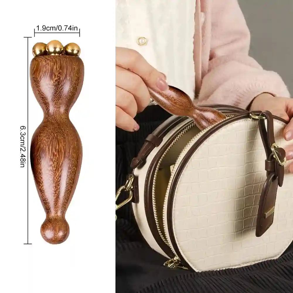 Gua Sha Eye Massage Tool – Brass Lotus Seedpod for Facial Puffiness Eye Massage Instrument Tidesmit