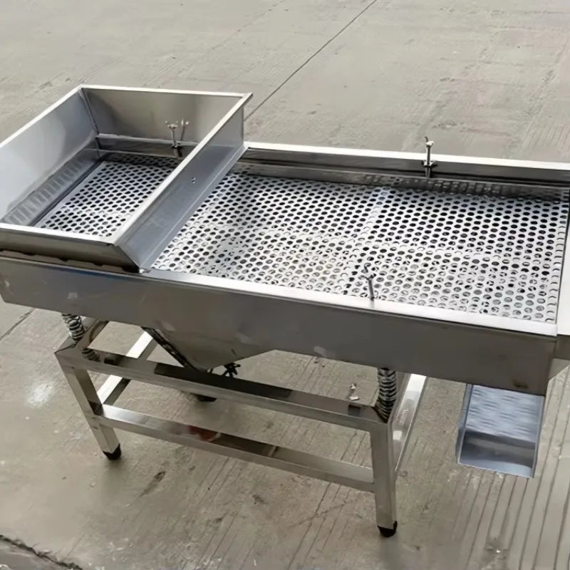 Custom Wheat Sifter Household Impurity Linen Commercial Screens Vibro Removal Multi-function Circular Vibrating Screen