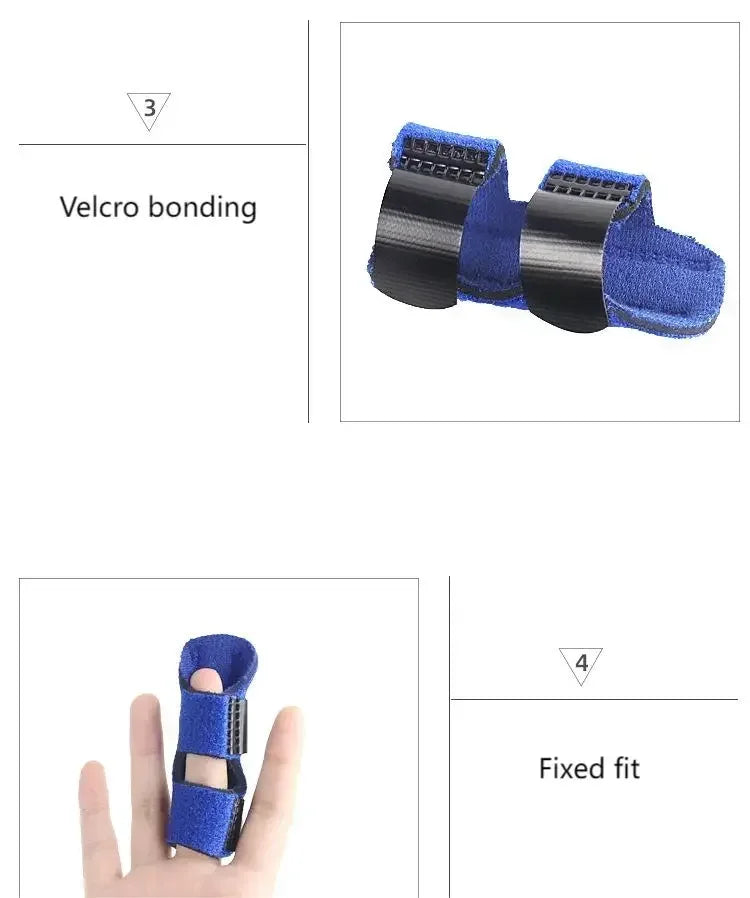1PCS Pain Relief Trigger First Aid Finger Fixing Splint Straightener Brace Corrector Support  Finger Splint Corrector Support