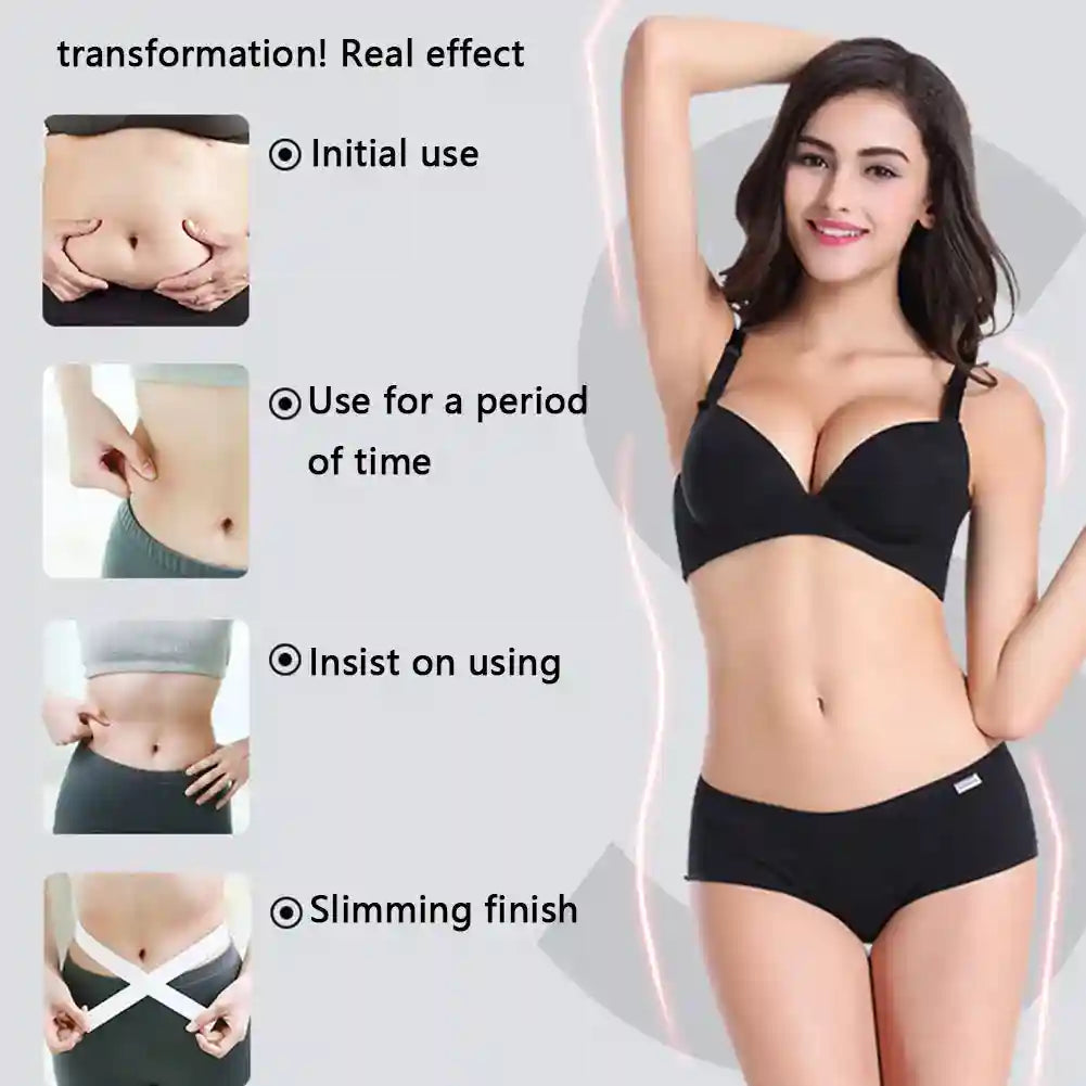 Abdominal Slimming Massage Belt - Rechargeable Heat Therapy Massager Massage Roller Tidesmit