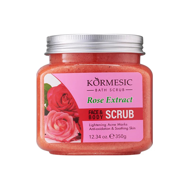 Body Scrub Exfoliating Cream | Natural Deep Cleansing Treatment Scrubs Treatments Rose Tidesmit