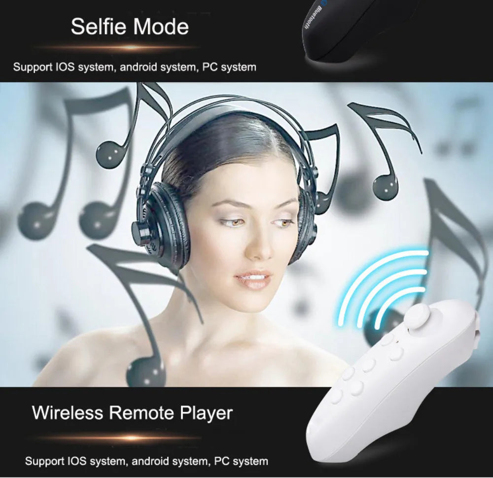 VR Headset for Smartphones - Lightweight 3D Virtual Reality Glasses Tidesmit