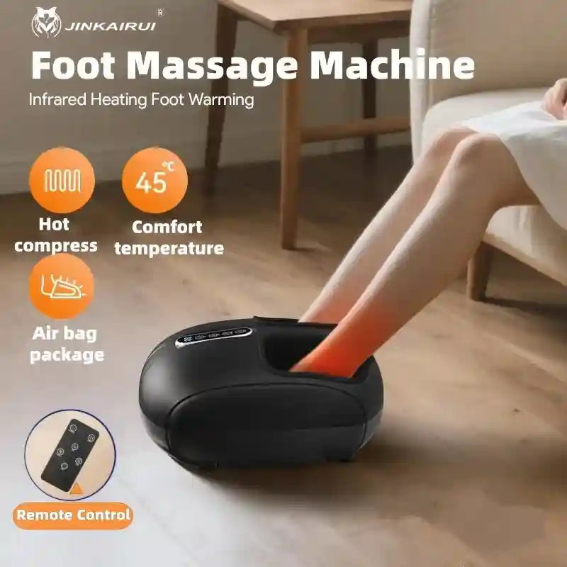 Electric Foot Massager with Heat and Airbag Kneading - Tidesmit Massage Roller Tidesmit