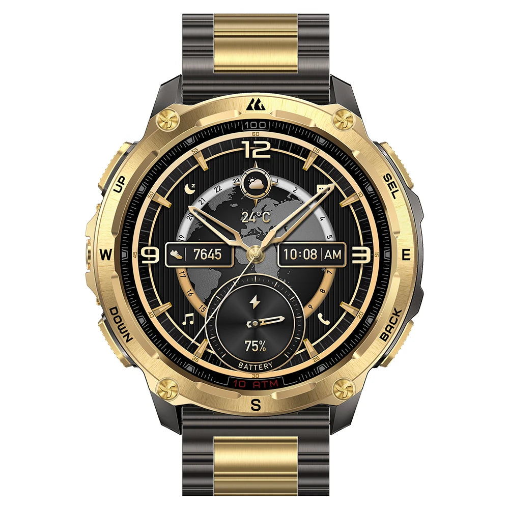 2026 New KOSPET Tank T4 SE Smart Watch for Men 6-Sat GPS Offline Maps 10ATM Waterproof Heart Rate Skiing Hiking for Android iOS