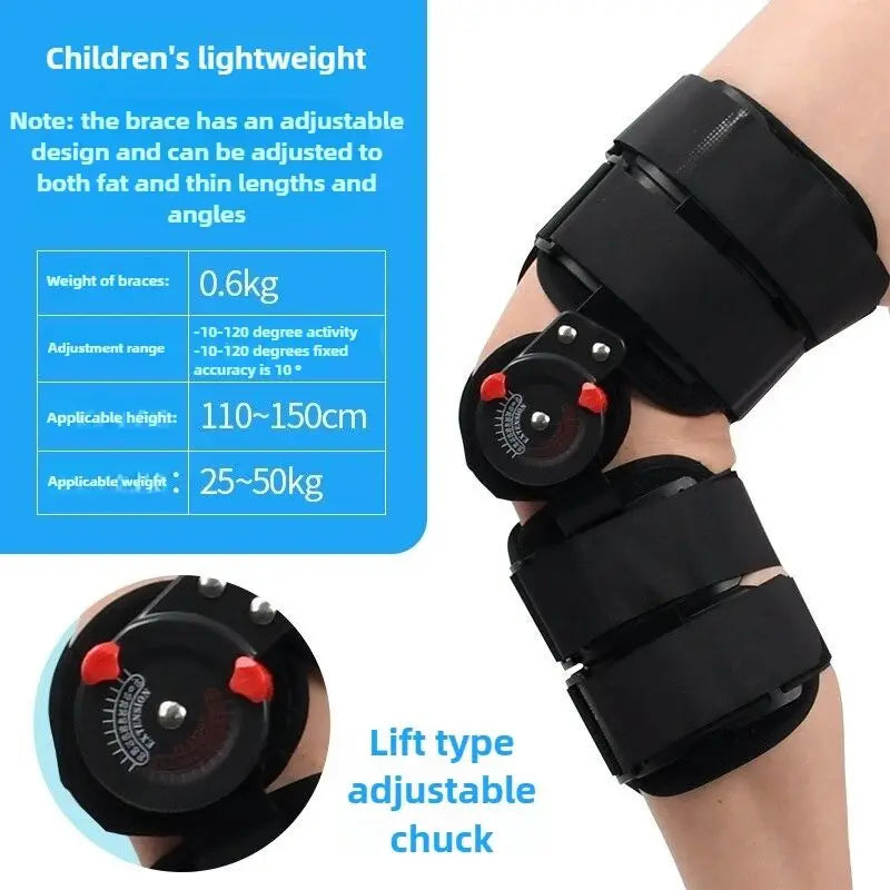 Orthopedic Support Stabilizer After Surgery Adjustable Hinged Knee Brace Knee Joint Fixation Stretcher Leg Recovery Stabilizers