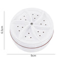Tidesmit portable mini bubble washing turbine for laundry, compact low-noise rotary cleaner for business travel