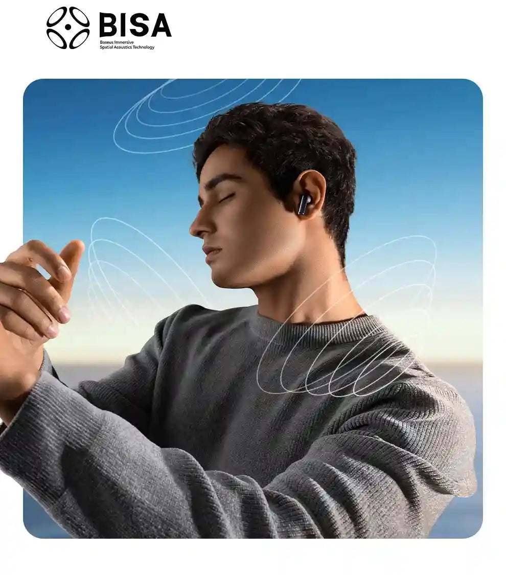 M2s Active Noise Cancelling Wireless Earbuds Bluetooth 5.3 Tidesmit