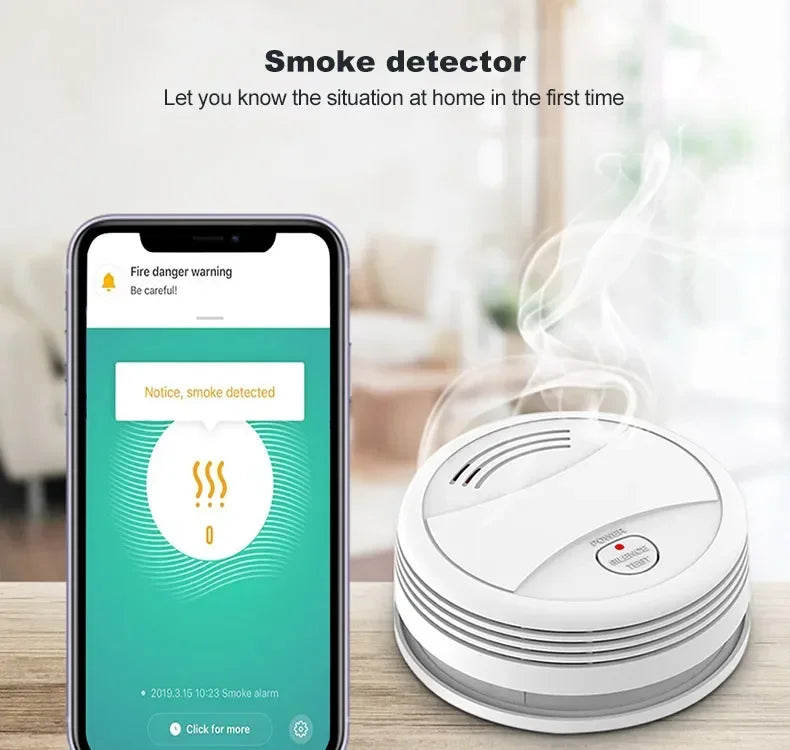 Wireless Home Alarm System with WiFi App Control & Smart Integration Tidesmit