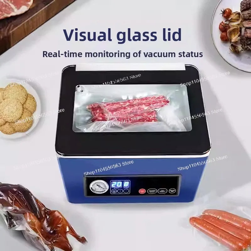 VP100 Ultra Series Chamber Vacuum Sealer Machine - Compact Design, for Wet Foods & Meat Vacuum Packing