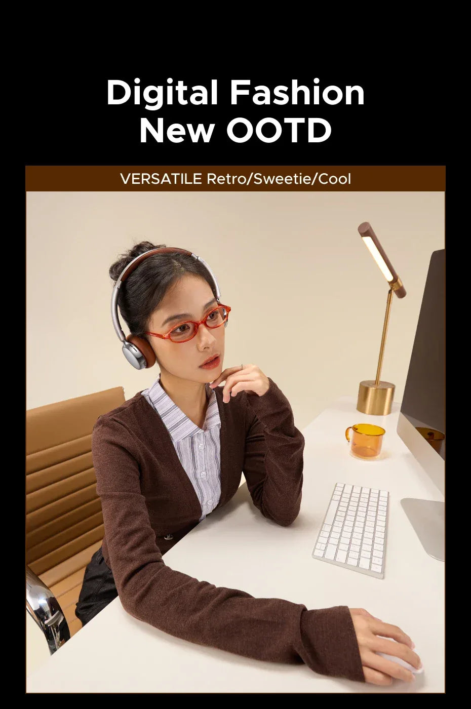 Tidesmit Wireless Headphones with Active Noise Cancelling 3D Audio Tidesmit