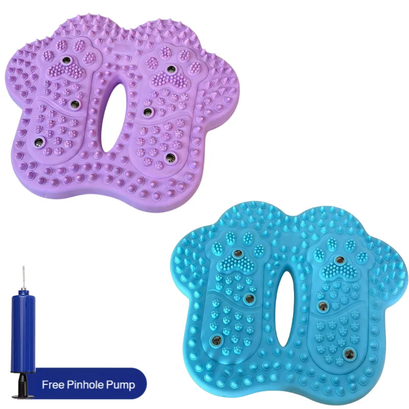 Acupressure Foot Massager | Portable Electric Deep Tissue Device Body Shaping Massage Equipment purple and blue Tidesmit