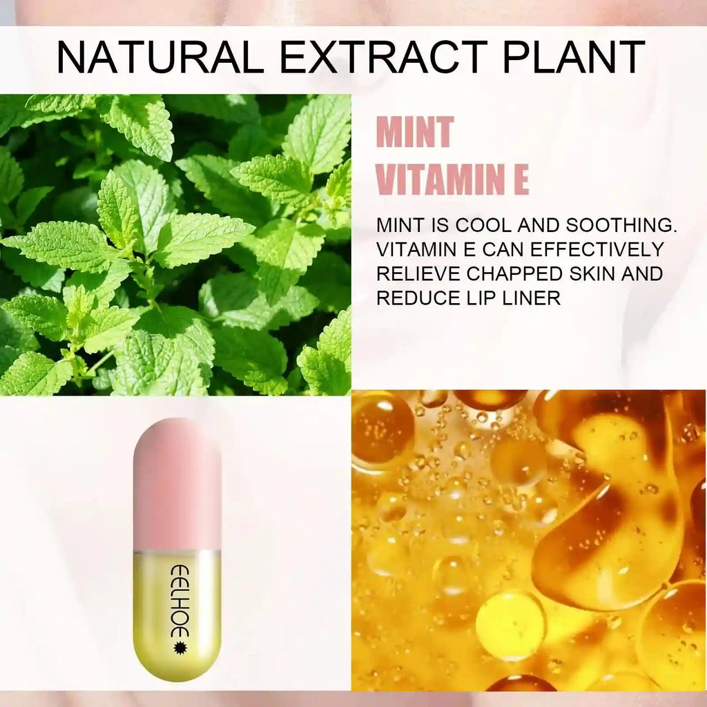 Lip Plumper Oil: Instant Volumizing Serum for Hydrated, Fuller Lips Lip Care Tidesmit