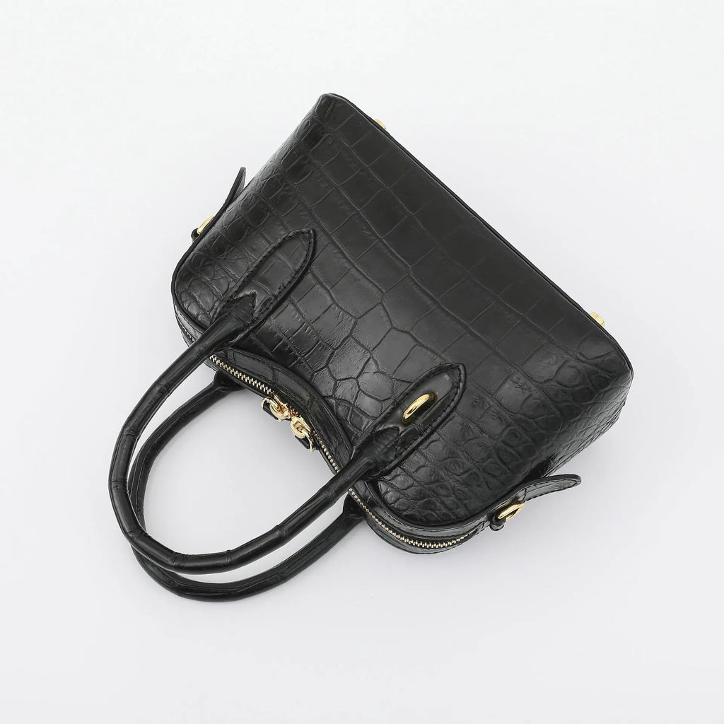2025 New Design Fashion Crocodile Leather Women's Handbag Luxury Genuine Leather Lady Shoulder Bag Leisure Bag For Women 45