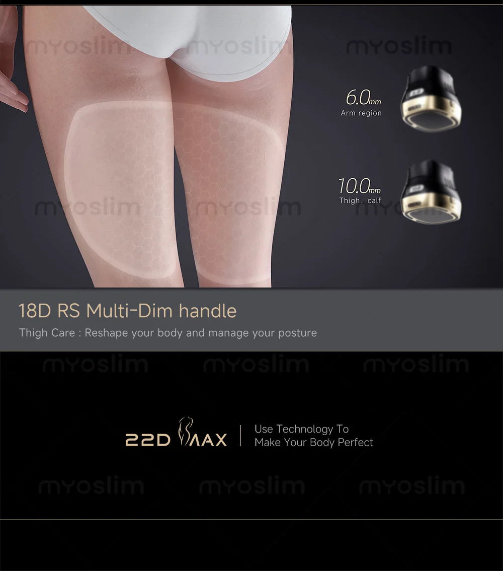 HIFU Face and Body Firming Device – Professional Anti-Wrinkle System Massage Chairs Tidesmit