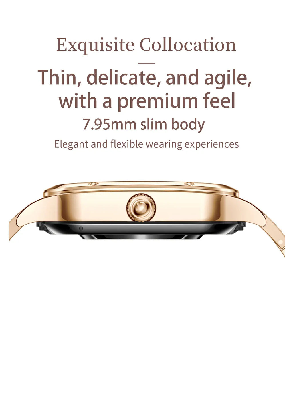 2026Ultra Thin Fashion Smart Watch For Women Screen Always Display Time Sports Bracelet Bluetooth Call 1.59" AMOLED Woman Watch