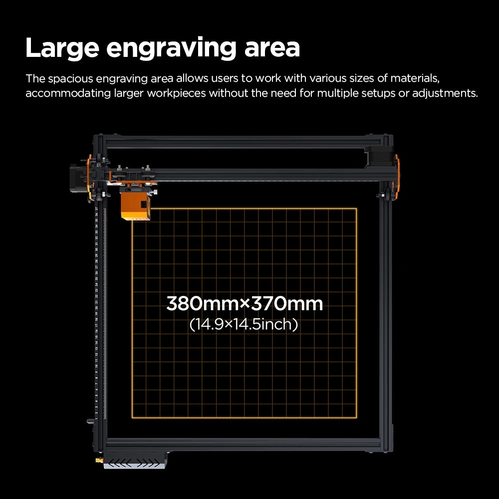 ACMER P1 S Pro Laser Engraver 6W Power Wifi Offline Control DIY Blue Light Laser Cutter Woodworking Tools Diode CnC Machine
